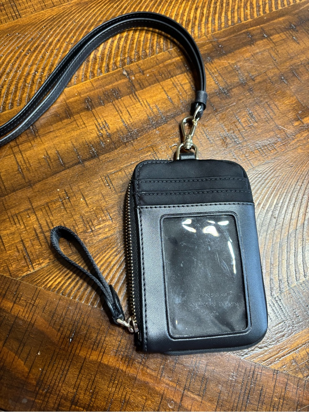 kate spade Black ID Card Holder Wristlet